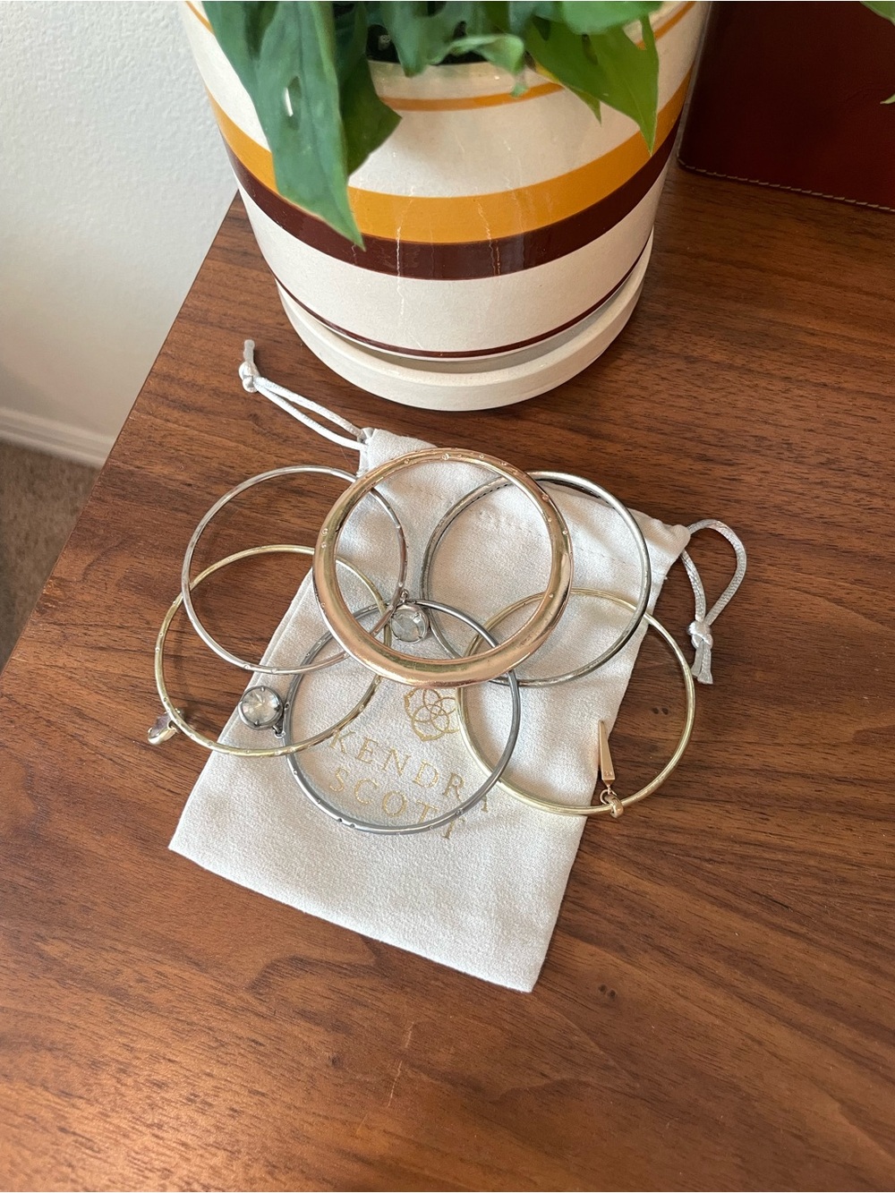 Kendra Scott Mixed Metal Bangle Stack